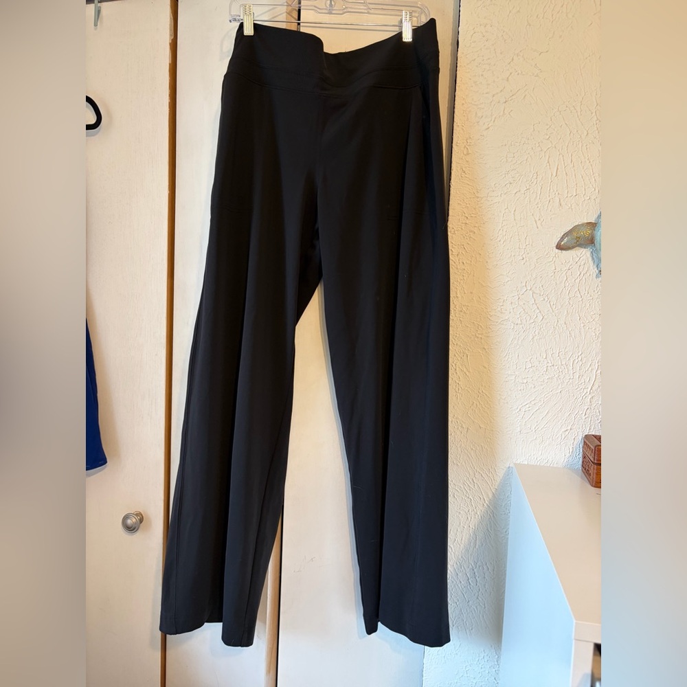 Athleta Black Brooklyn Wide Leg Pants